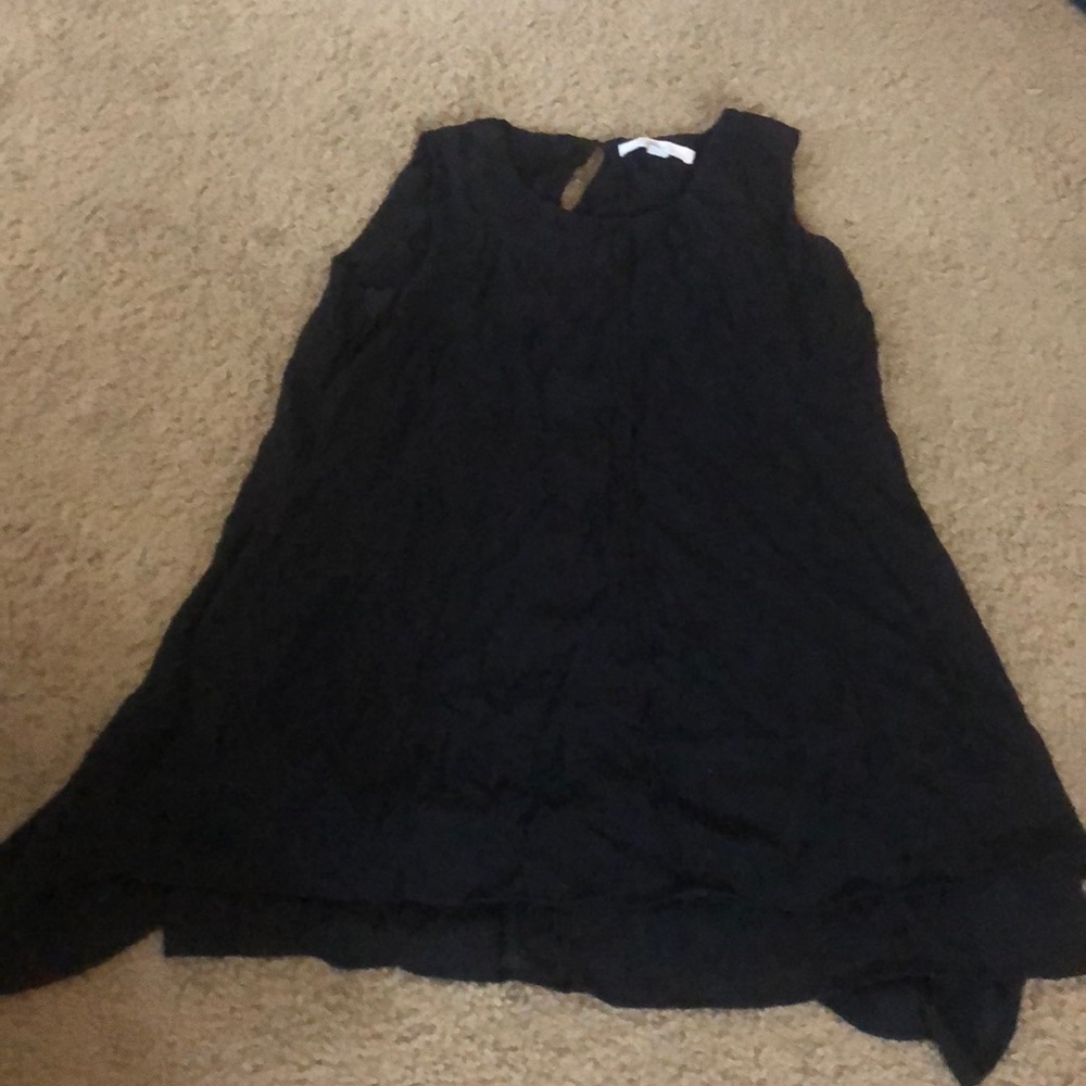 Black short dress